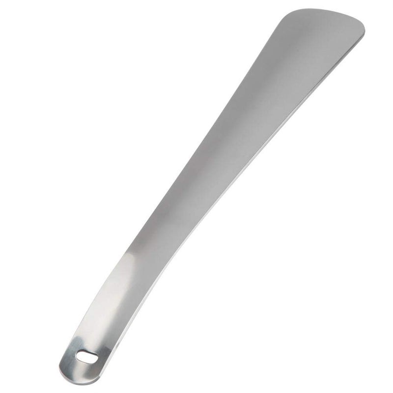 JADPES Long Shoe Horn, 11.8" Professional Stainless Steel Long Handled Shoe Horn Metal Shoe Horn Long Handle Shoe Horn for Men Women Seniors Elderly - Image 1